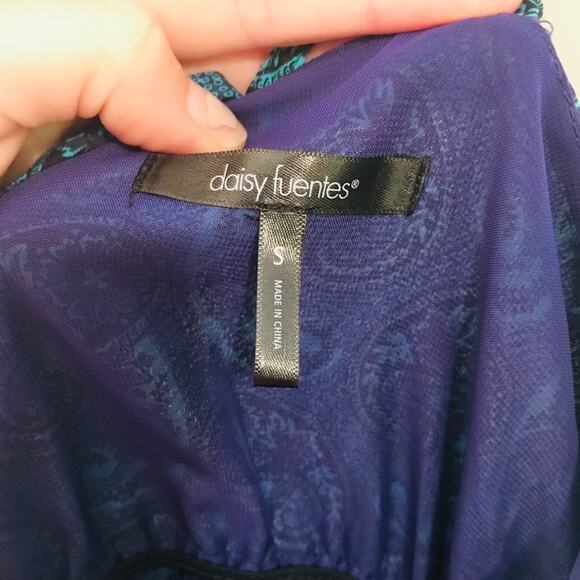 Daisy Fuentes Faux Wrap Dress - Picture 5 of 6